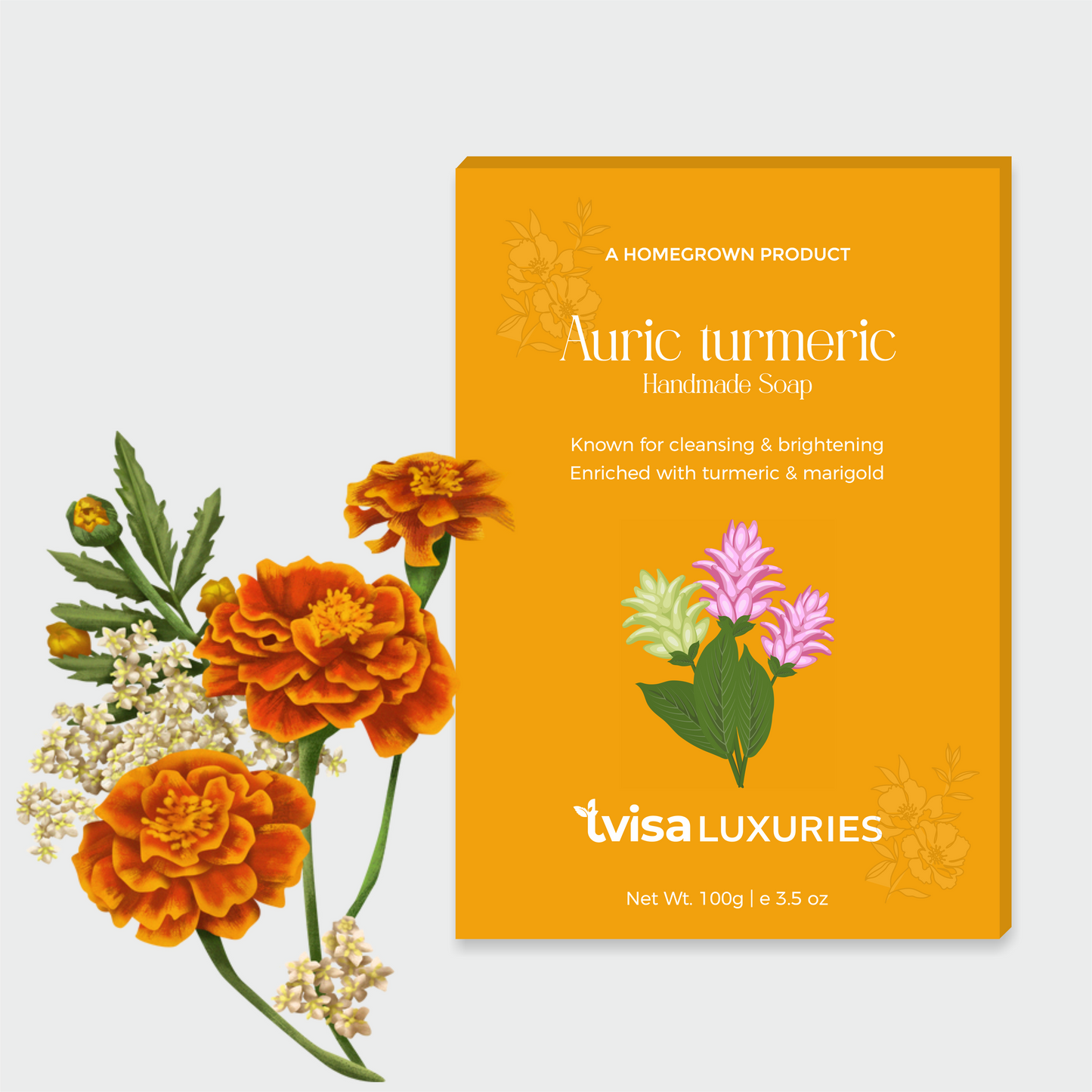 Auric Turmeric - Indulge in the natural goodness of Turmeric & Marigold