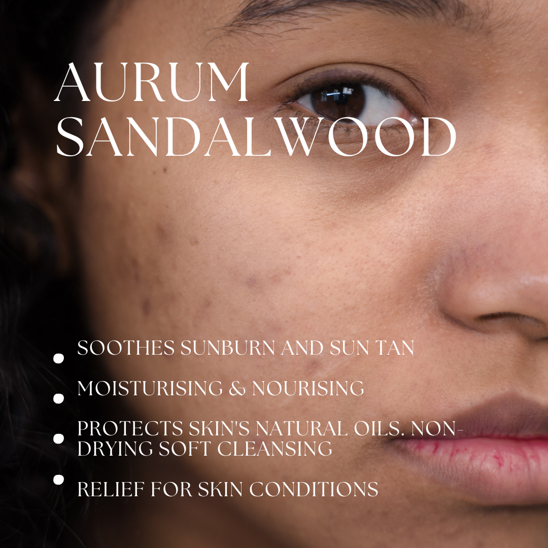 Aurum Sandalwood - Indulge in the luxurious and soothing benefits