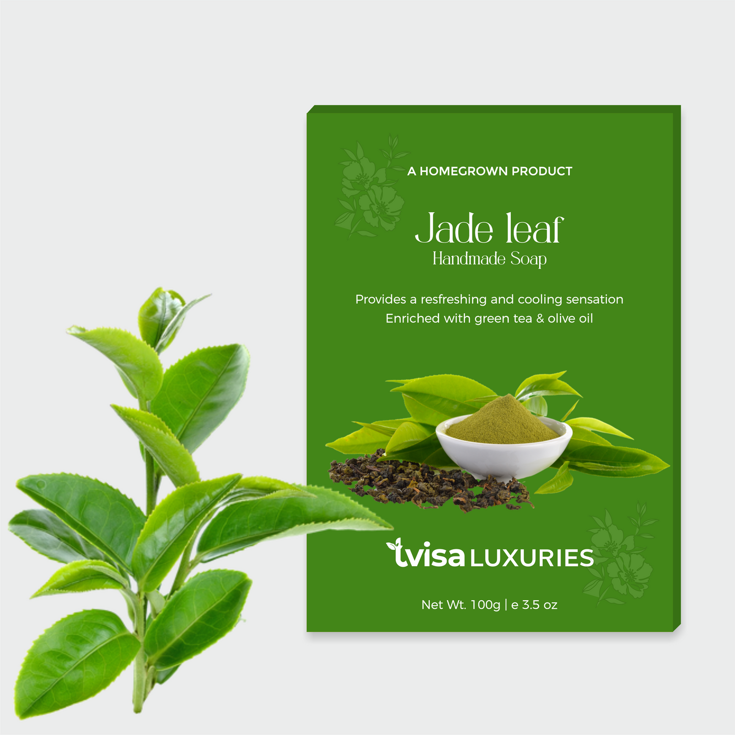 Jade Leaf - Indulge in the opulence of Green Tea Luxe