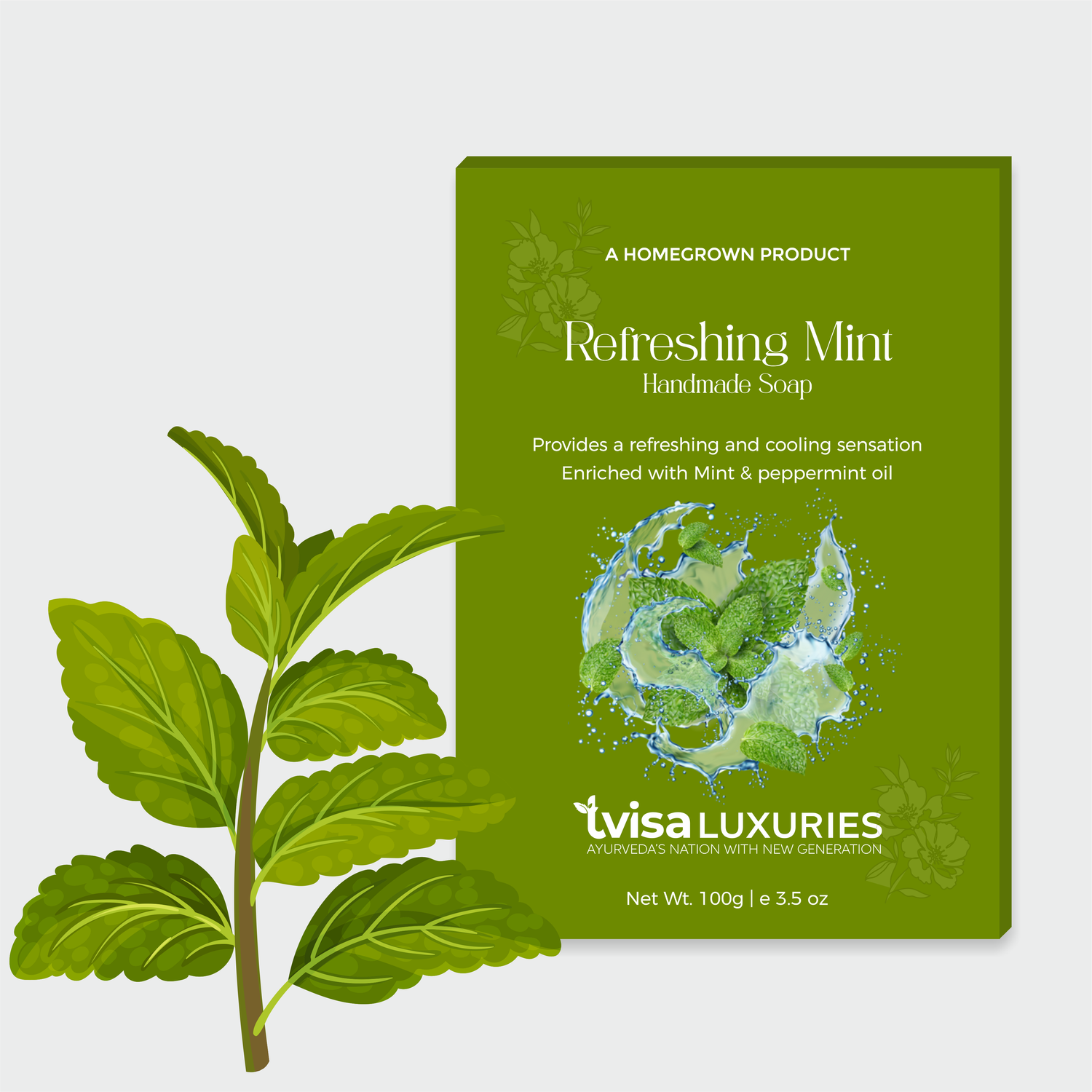 Refreshing Mint - Indulge in Bliss Revitalize & Refressness Senses